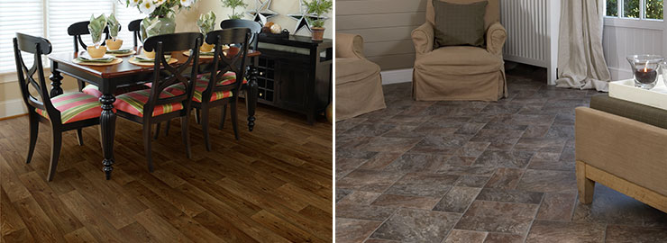 Naturcor vinyl dining room family room
