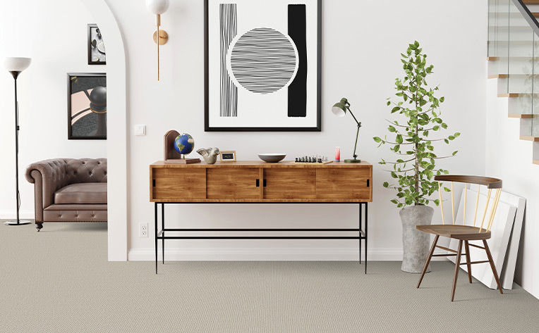 carpet in living room